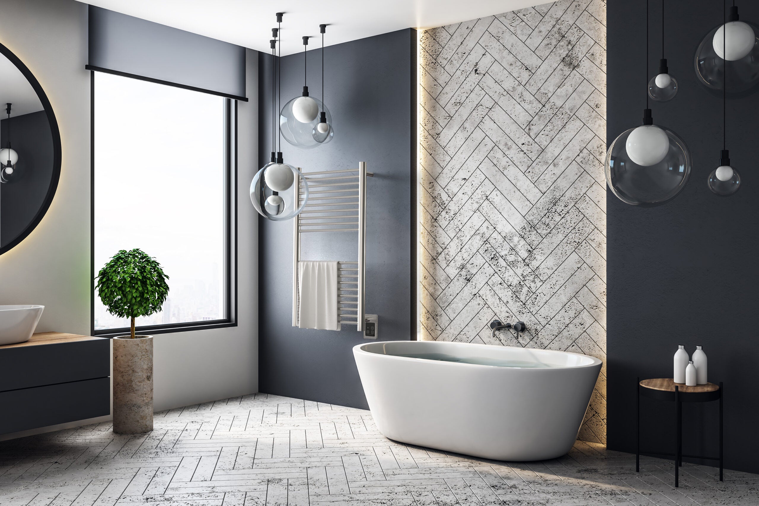 Amba - Antus Collection - Model A2036.2 Towel Warmer