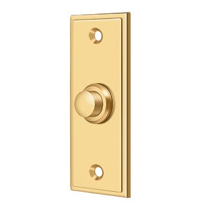 Deltana - Bell Buttons - Contemporary Rectangular Bell Button