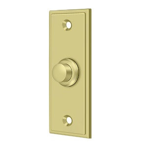 Deltana - Bell Buttons - Contemporary Rectangular Bell Button