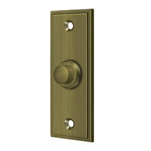 Deltana - Bell Buttons - Contemporary Rectangular Bell Button