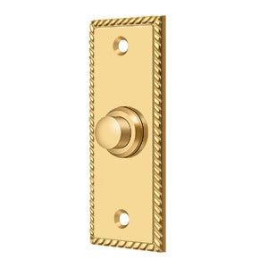 Deltana - Bell Buttons - Rectangular Rope Bell Button