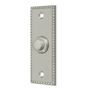 Deltana - Bell Buttons - Rectangular Rope Bell Button