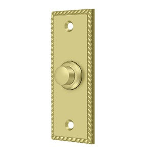 Deltana - Bell Buttons - Rectangular Rope Bell Button