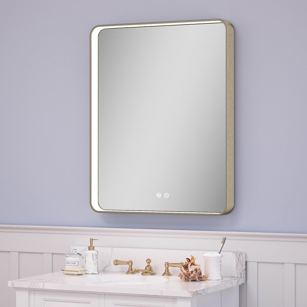 Sofia Medicine Cabinets - Penelope Collection - LED Single Door Medicine Cabinet (34" Height)