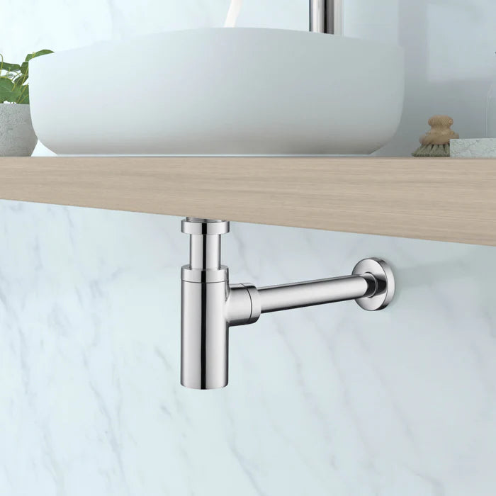 Casa Fixtures - Bathroom Accessories - Bathroom Sink Decorative Round Bottle Trap (BT-1)