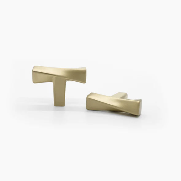 Hapny - Twist Collection - TW16 Cabinet T-Knob