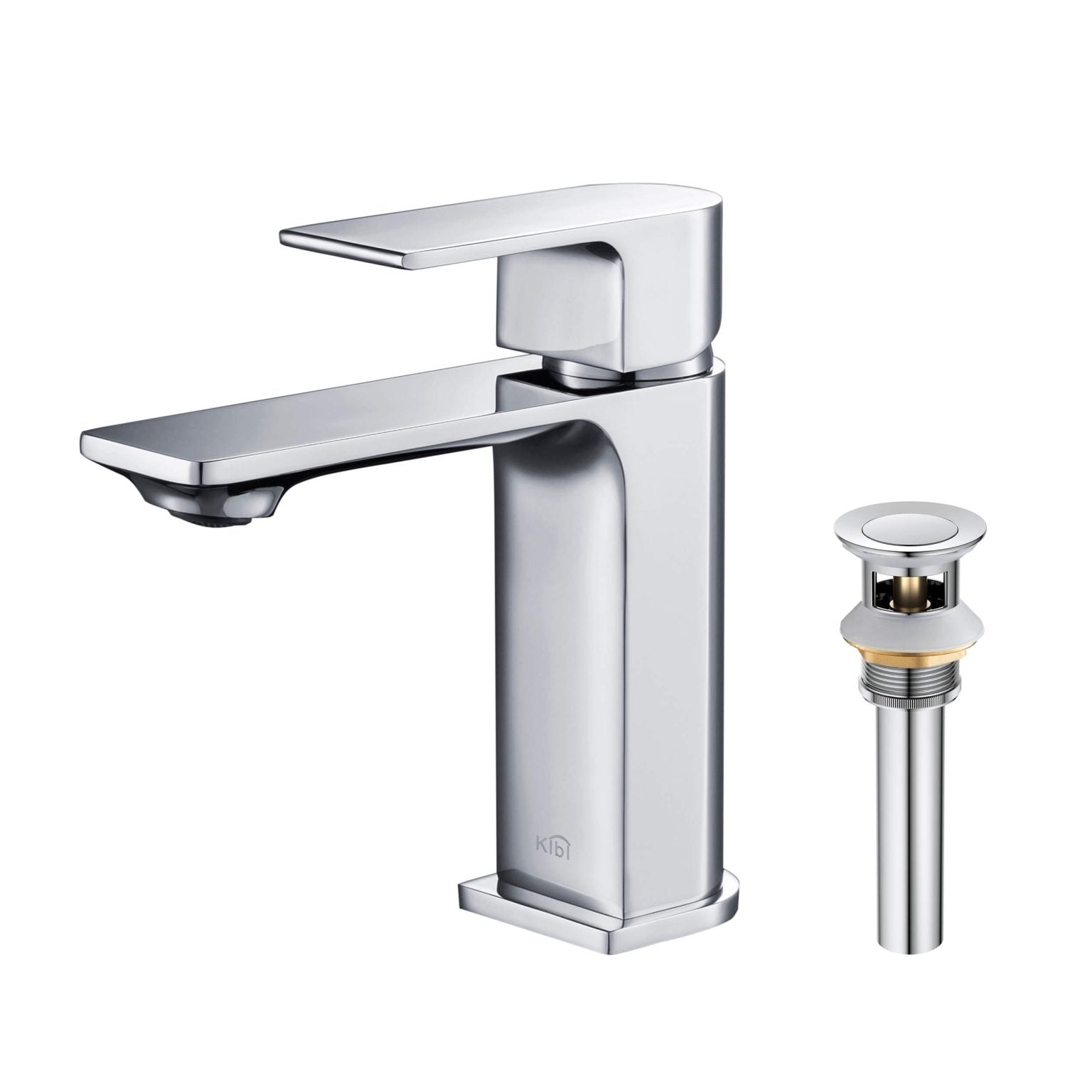 KIBI Mirage Brass Single Handle Bathroom Vanity Faucet – KBF1001