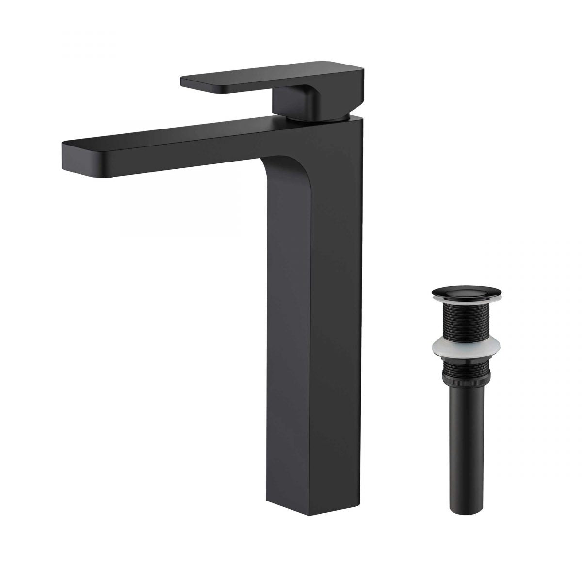 KIBI Blaze-T Single Handle Bathroom Vessel Faucet - KBF1018