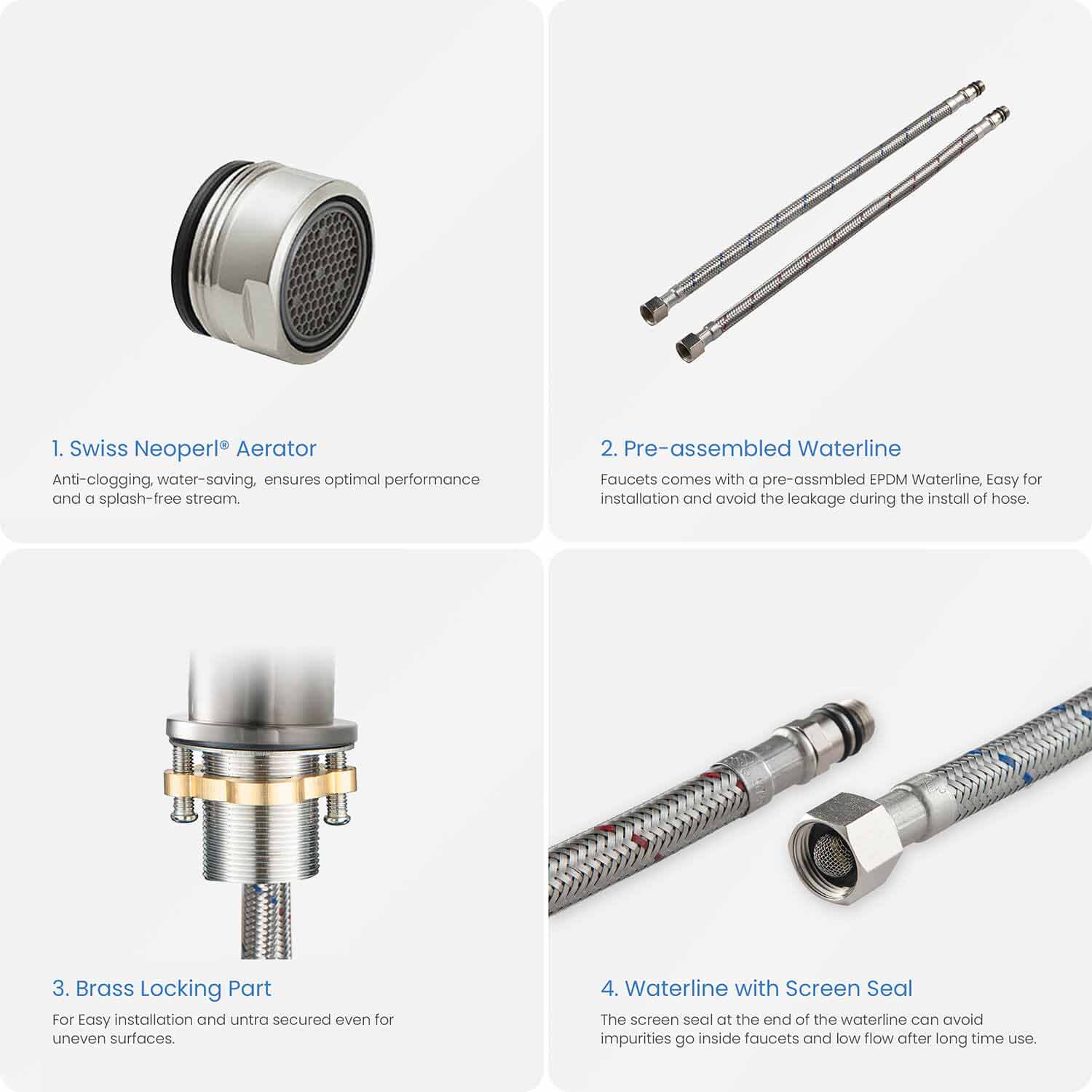 KIBI Tender-T Single Handle Bathroom Vessel Faucet – KBF1020