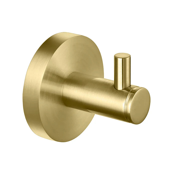 Casa Fixtures - Bathroom Accessories - Halo Bathroom Towel & Robe Hook (CBA-1401)