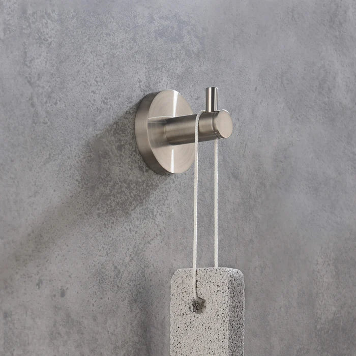 Casa Fixtures - Bathroom Accessories - Halo Bathroom Towel & Robe Hook (CBA-1401)