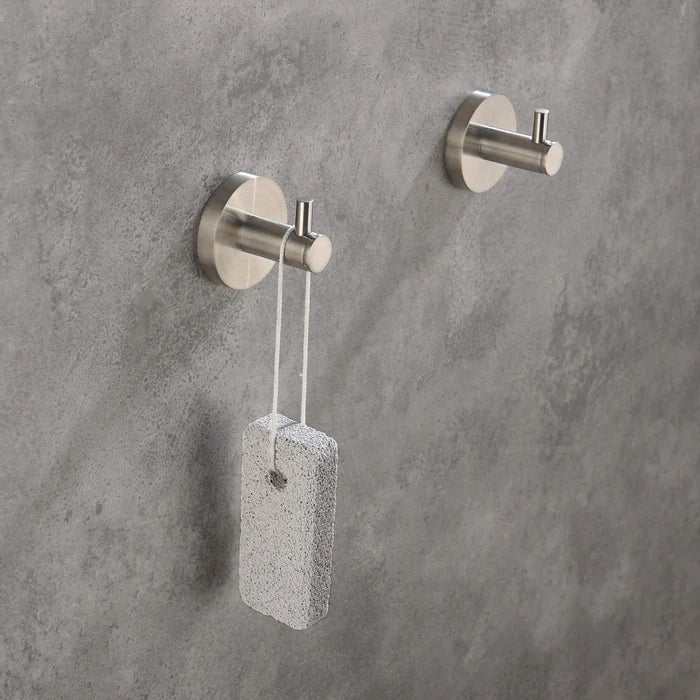 Casa Fixtures - Bathroom Accessories - Halo Bathroom Towel & Robe Hook (CBA-1401)