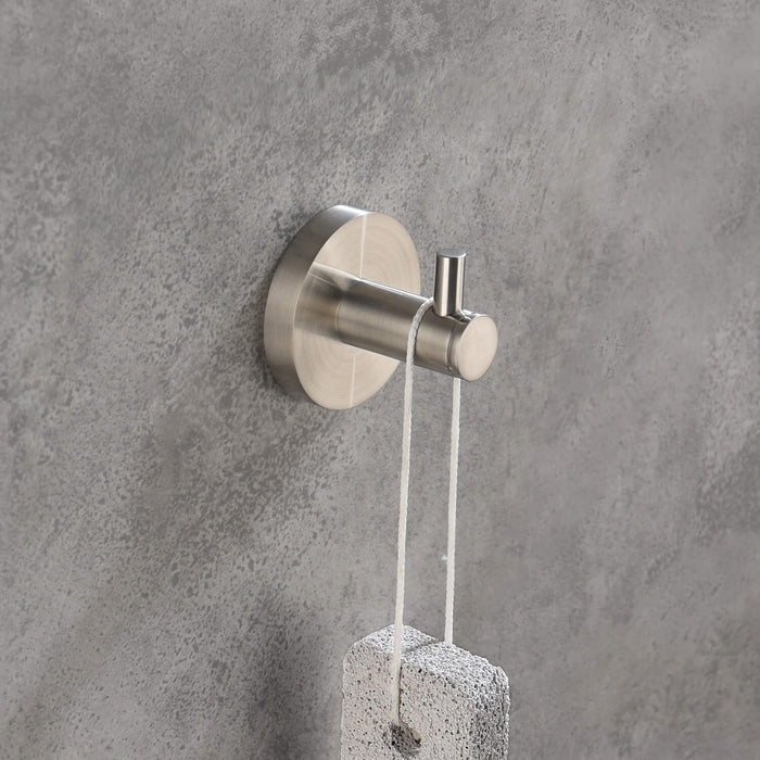 Casa Fixtures - Bathroom Accessories - Halo Bathroom Towel & Robe Hook (CBA-1401)