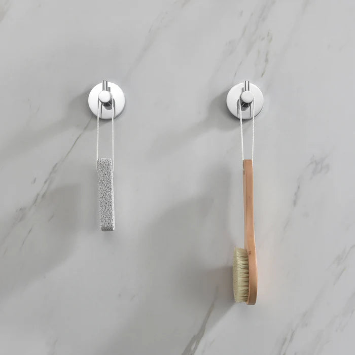 Casa Fixtures - Bathroom Accessories - Halo Bathroom Towel & Robe Hook (CBA-1401)