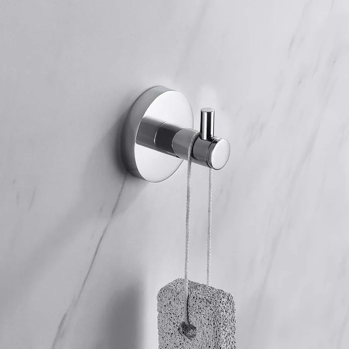 Casa Fixtures - Bathroom Accessories - Halo Bathroom Towel & Robe Hook (CBA-1401)