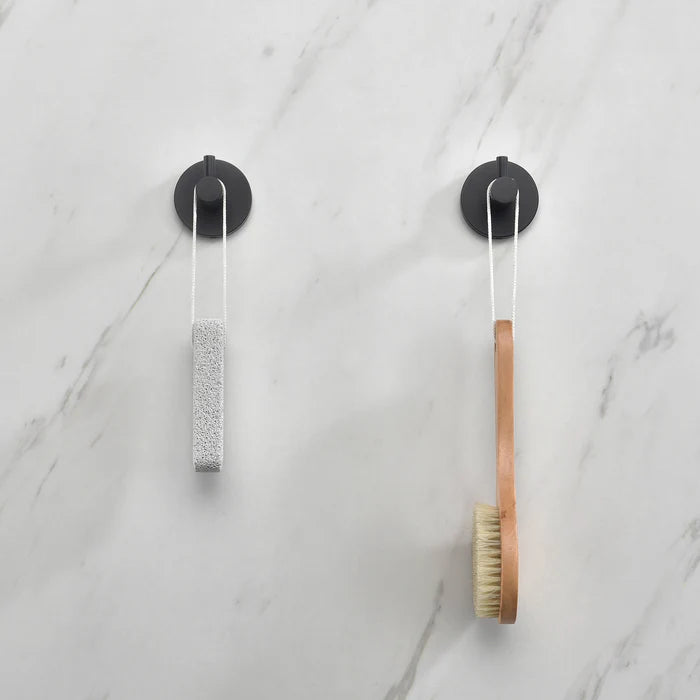 Casa Fixtures - Bathroom Accessories - Halo Bathroom Towel & Robe Hook (CBA-1401)