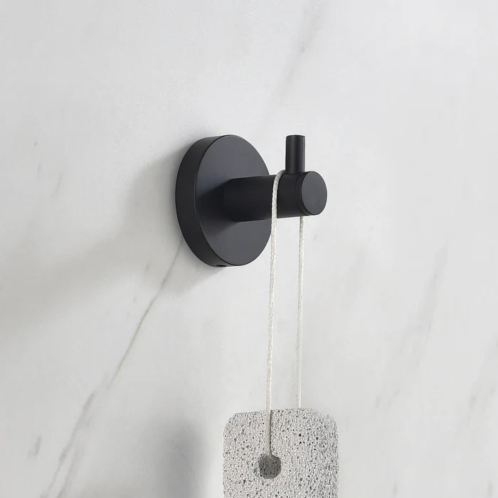 Casa Fixtures - Bathroom Accessories - Halo Bathroom Towel & Robe Hook (CBA-1401)