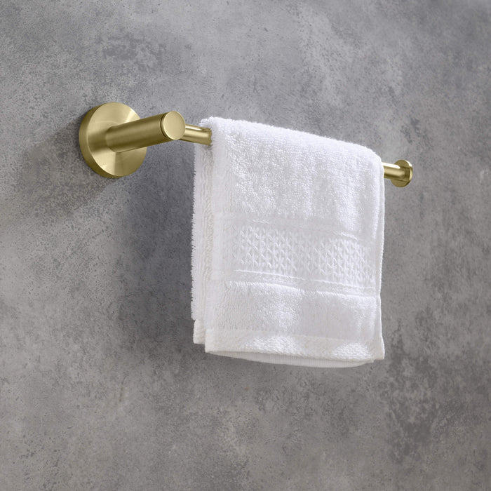 Casa Fixtures - Bathroom Accessories - Halo 10 inch Bathroom Towel Holder (CBA-1403)