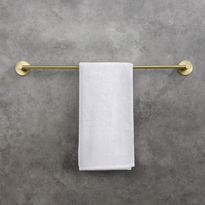 Casa Fixtures - Bathroom Accessories - Halo 24 inch Bathroom Towel Bar (CBA-1404)