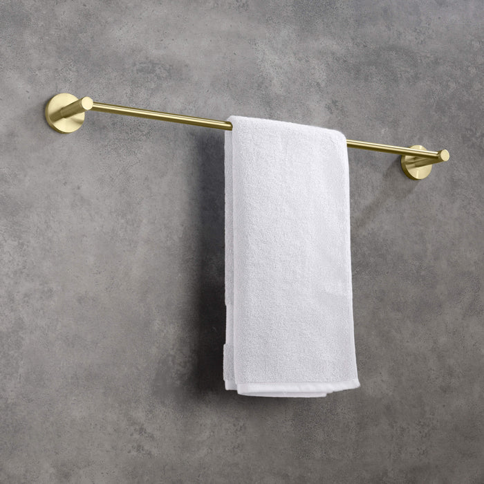 Casa Fixtures - Bathroom Accessories - Halo 24 inch Bathroom Towel Bar (CBA-1404)