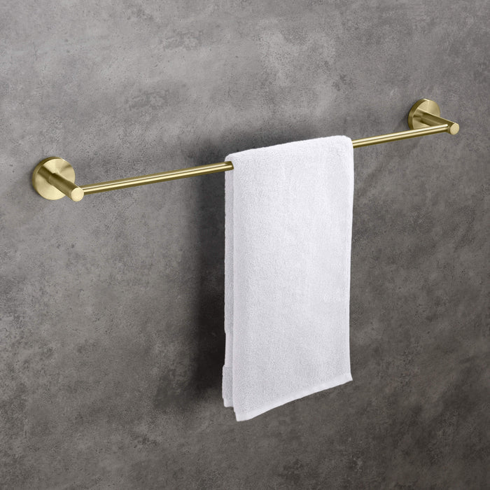 Casa Fixtures - Bathroom Accessories - Halo 24 inch Bathroom Towel Bar (CBA-1404)