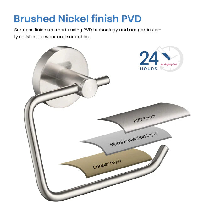 Casa Fixtures - Bathroom Accessories - Halo Toilet Paper Holder (CBA-1405)