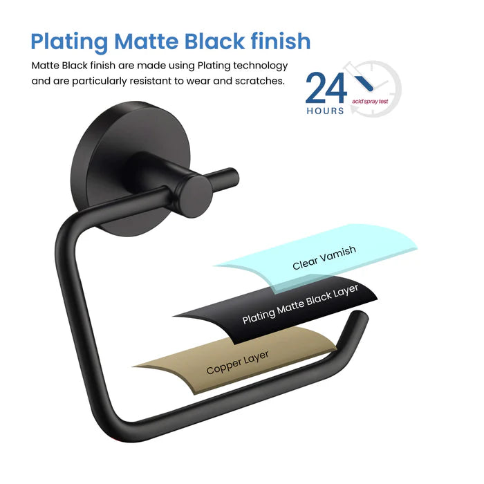 Casa Fixtures - Bathroom Accessories - Halo Toilet Paper Holder (CBA-1405)