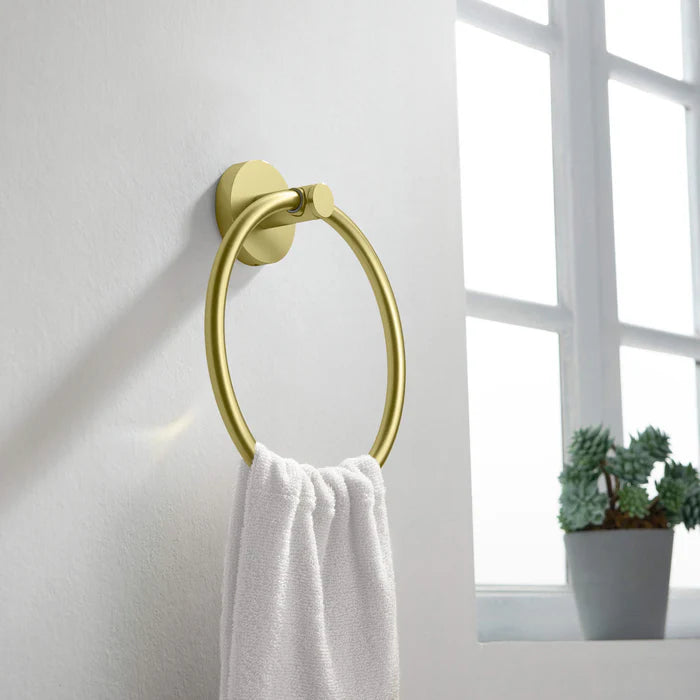 Casa Fixtures - Bathroom Accessories - Halo Bathroom Towel Ring (CBA-1406)