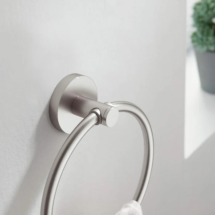 Casa Fixtures - Bathroom Accessories - Halo Bathroom Towel Ring (CBA-1406)