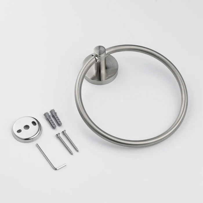 Casa Fixtures - Bathroom Accessories - Halo Bathroom Towel Ring (CBA-1406)