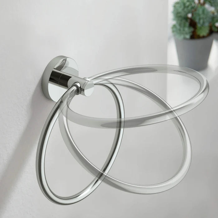 Casa Fixtures - Bathroom Accessories - Halo Bathroom Towel Ring (CBA-1406)