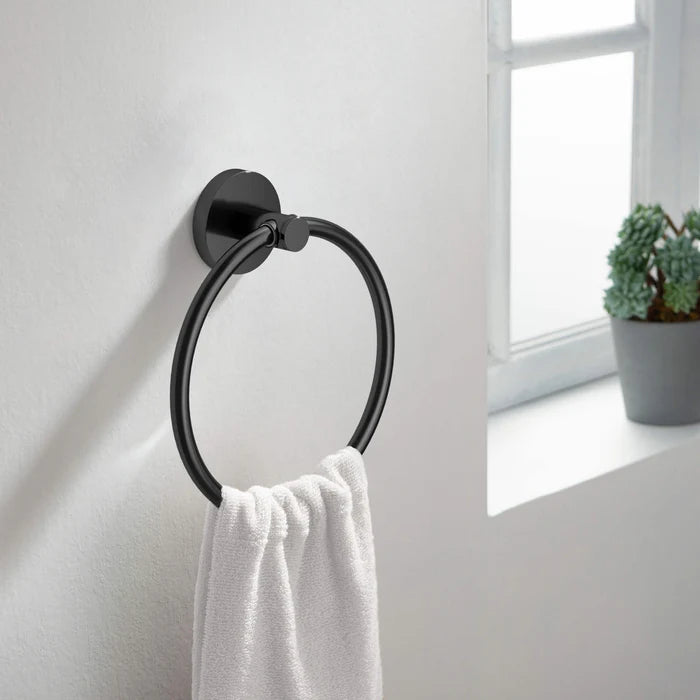 Casa Fixtures - Bathroom Accessories - Halo Bathroom Towel Ring (CBA-1406)