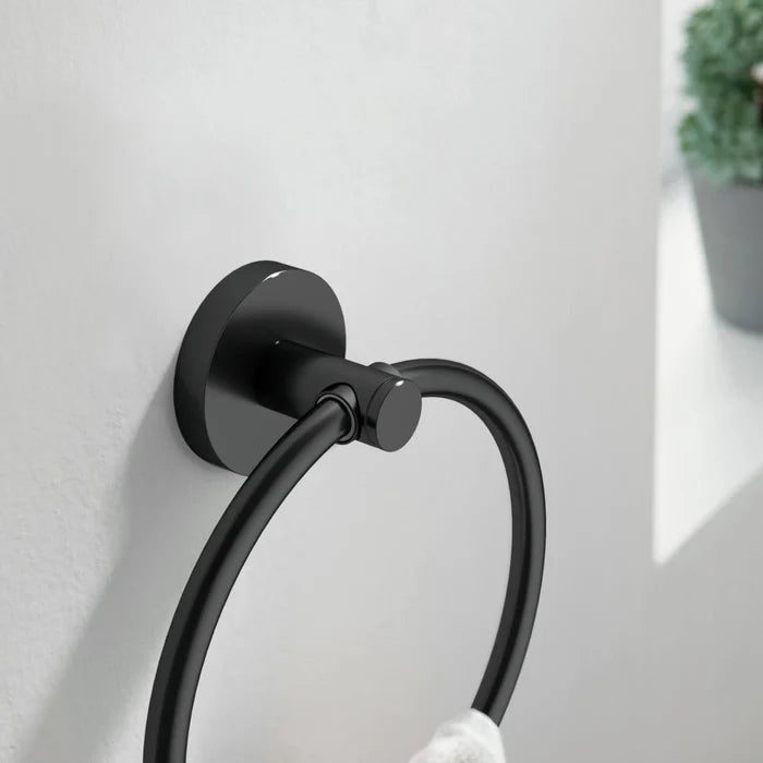 Casa Fixtures - Bathroom Accessories - Halo Bathroom Towel Ring (CBA-1406)