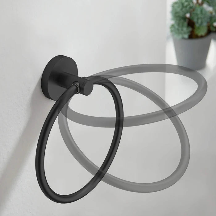 Casa Fixtures - Bathroom Accessories - Halo Bathroom Towel Ring (CBA-1406)