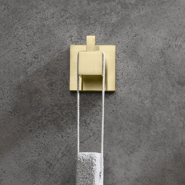 Casa Fixtures - Bathroom Accessories - Quadra Bathroom Towel & Robe Hook (CBA-1501)