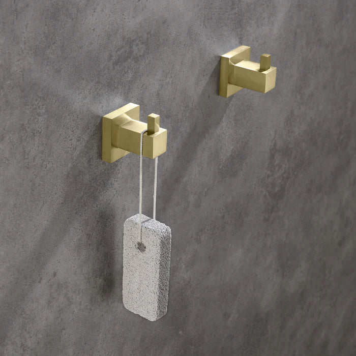 Casa Fixtures - Bathroom Accessories - Quadra Bathroom Towel & Robe Hook (CBA-1501)