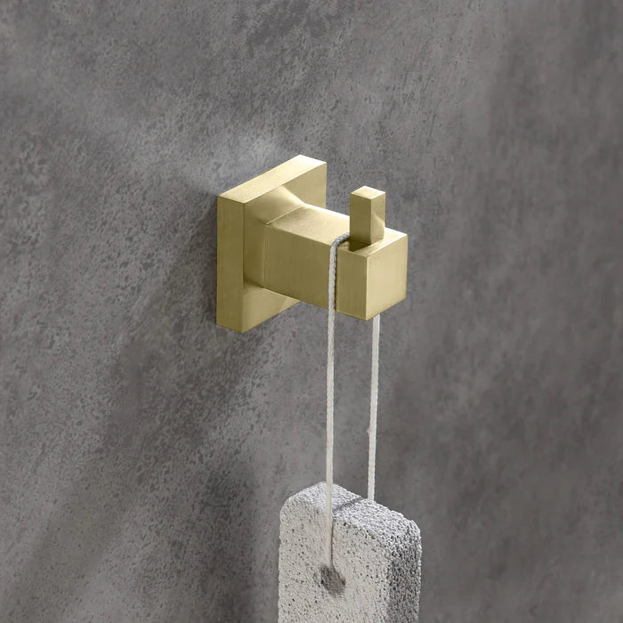 Casa Fixtures - Bathroom Accessories - Quadra Bathroom Towel & Robe Hook (CBA-1501)