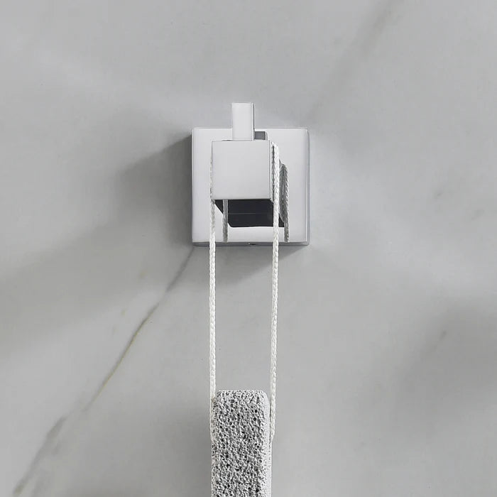 Casa Fixtures - Bathroom Accessories - Quadra Bathroom Towel & Robe Hook (CBA-1501)