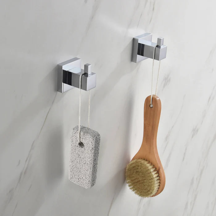 Casa Fixtures - Bathroom Accessories - Quadra Bathroom Towel & Robe Hook (CBA-1501)
