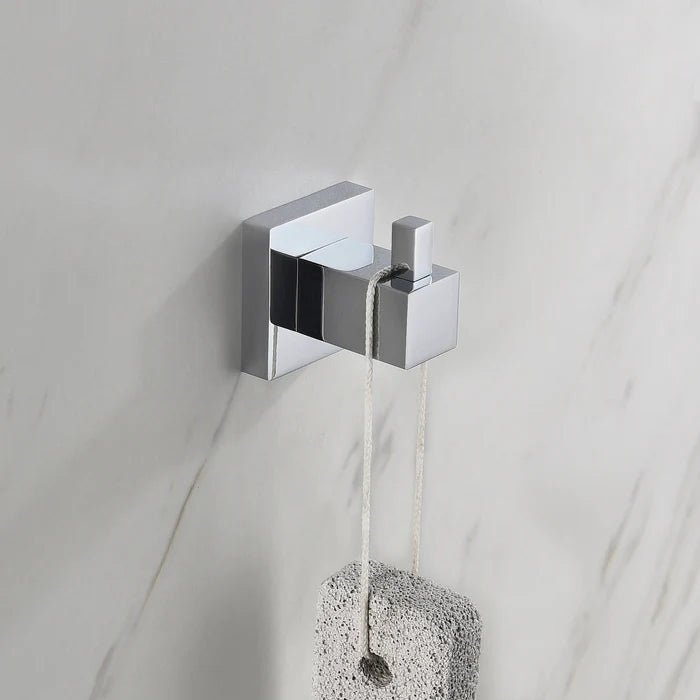 Casa Fixtures - Bathroom Accessories - Quadra Bathroom Towel & Robe Hook (CBA-1501)