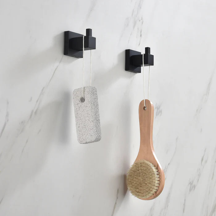 Casa Fixtures - Bathroom Accessories - Quadra Bathroom Towel & Robe Hook (CBA-1501)