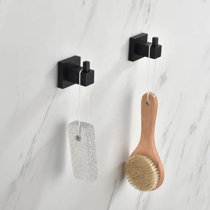 Casa Fixtures - Bathroom Accessories - Quadra Bathroom Towel & Robe Hook (CBA-1501)