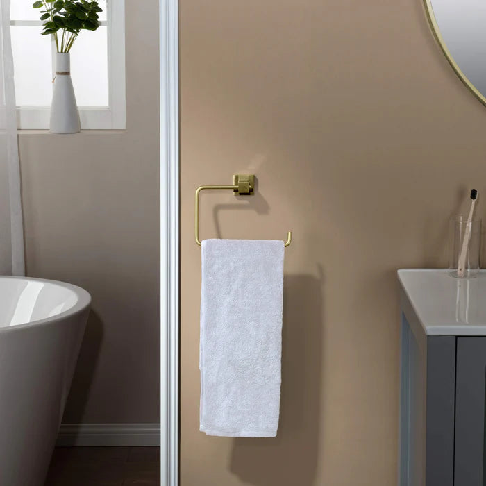 Casa Fixtures - Bathroom Accessories - Quadra Bathroom Towel Ring (CBA-1506)