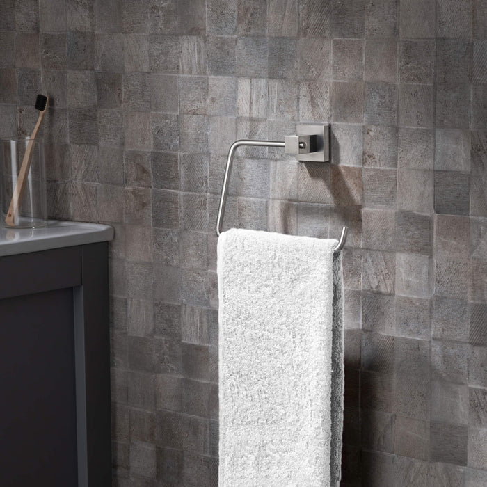 Casa Fixtures - Bathroom Accessories - Quadra Bathroom Towel Ring (CBA-1506)