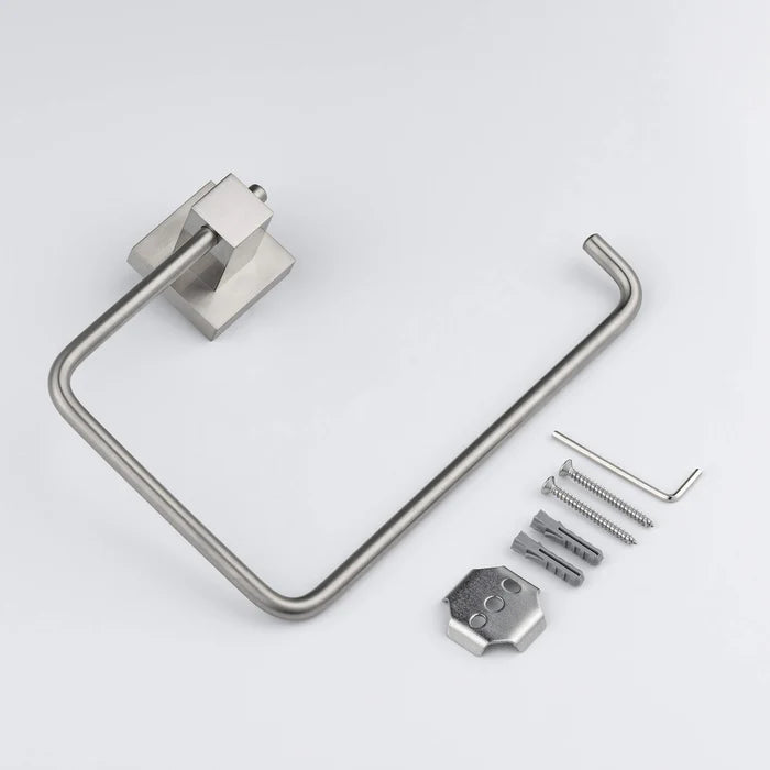 Casa Fixtures - Bathroom Accessories - Quadra Bathroom Towel Ring (CBA-1506)