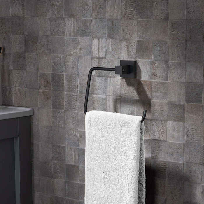 Casa Fixtures - Bathroom Accessories - Quadra Bathroom Towel Ring (CBA-1506)