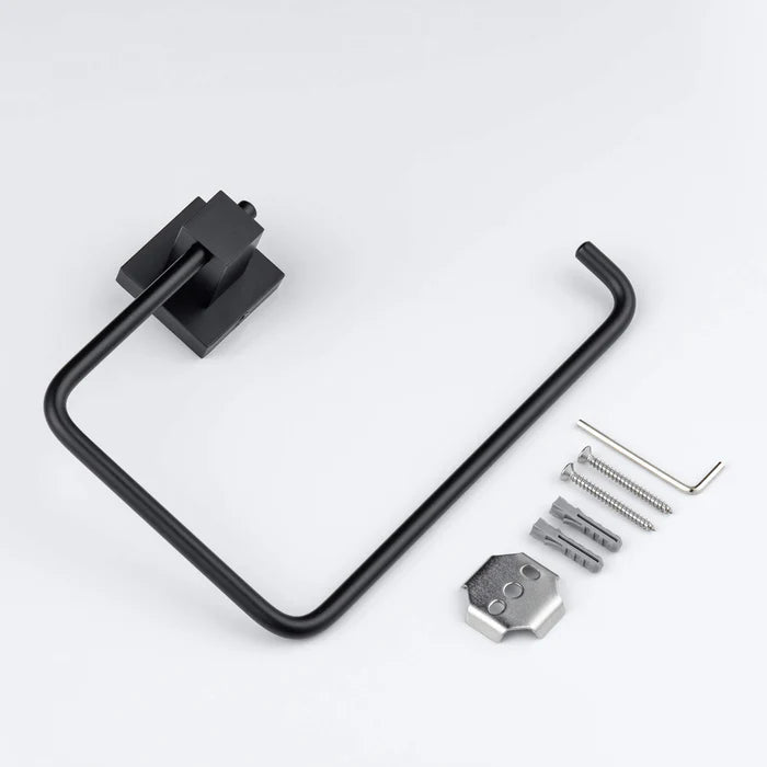 Casa Fixtures - Bathroom Accessories - Quadra Bathroom Towel Ring (CBA-1506)