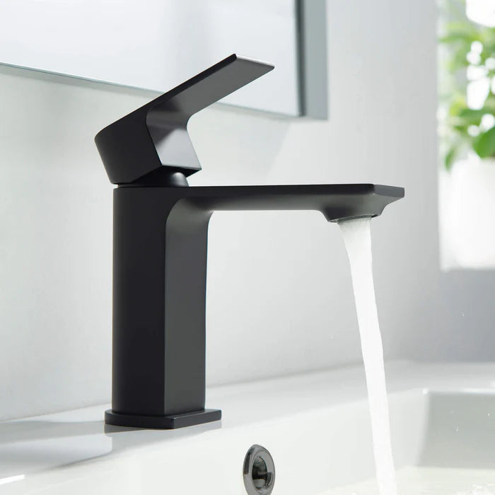 Casa Fixtures - Bathroom Faucet - Aurora Single Handle Bathroom Vanity Sink Faucet with Pop Up Drain (CBF-1001)