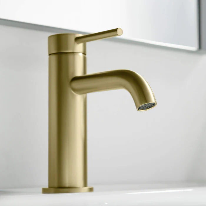 Casa Fixtures - Bathroom Faucet - Halo Single Handle Bathroom Vanity Sink Faucet with Pop Up Drain (CBF-1008)