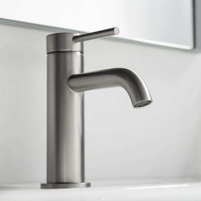 Casa Fixtures - Bathroom Faucet - Halo Single Handle Bathroom Vanity Sink Faucet with Pop Up Drain (CBF-1008)